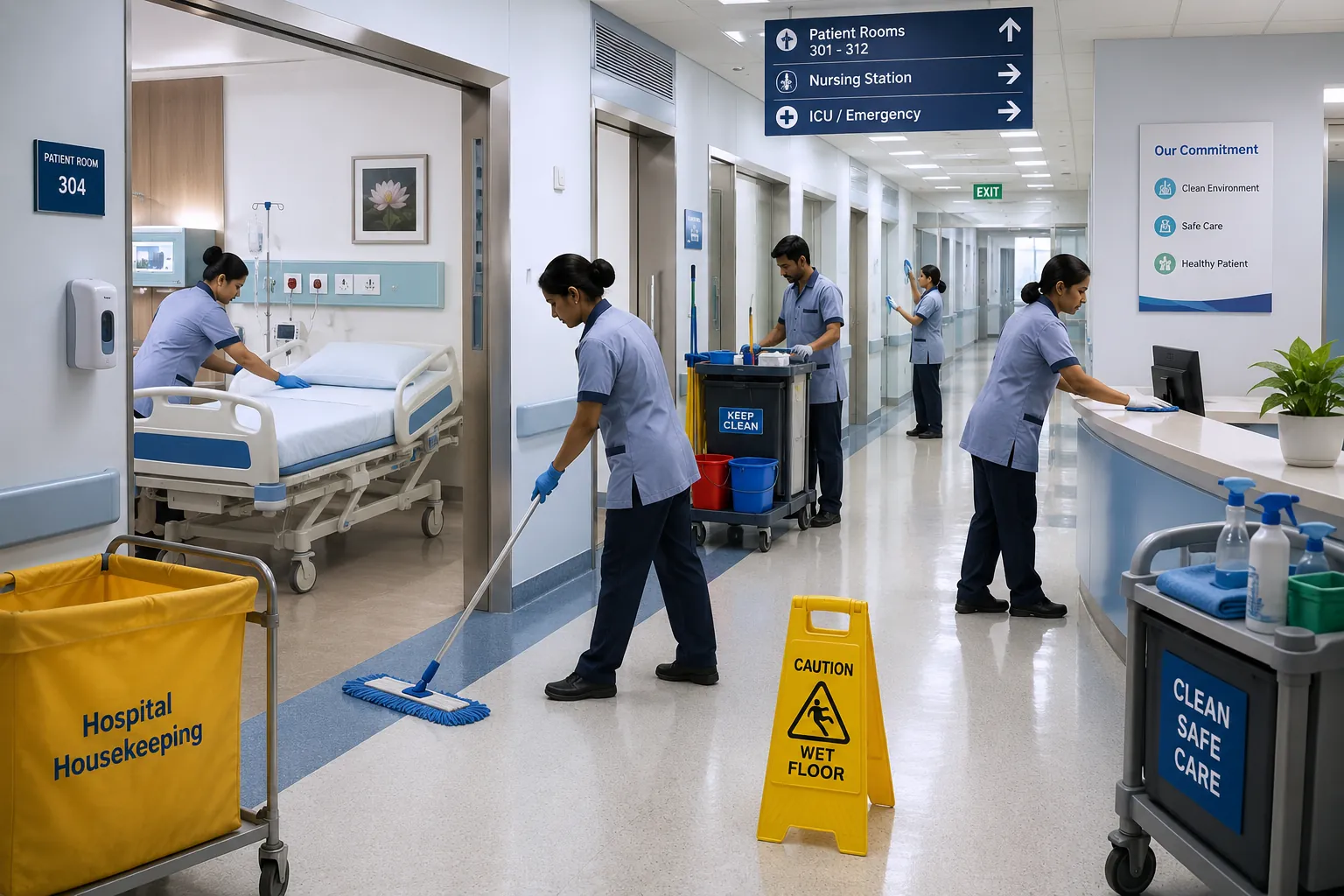 Hospital manpower support