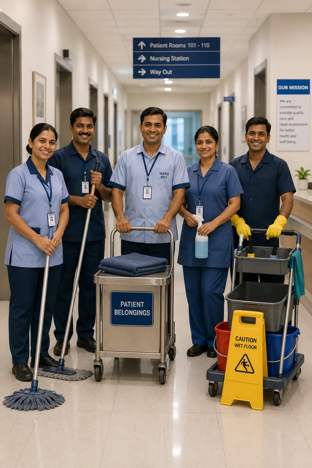 Hospitals & Healthcare manpower support